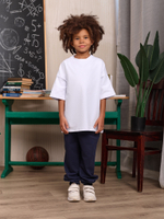 Футболка оверсайз SCHOOL белая