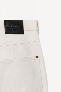 ZARA X WILLY CHAVARRIA ДЖИНСЫ BARREL С ВЫСОКОЙ ПОСАДКОЙ, ЭКРЮ