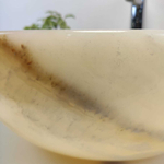 Раковина из оникса Bowl Yellow TinLip BO-60982 45*45*17