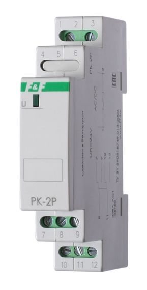 Реле промежуточное РК-2Р 24V 8А Евроавтоматика 27200