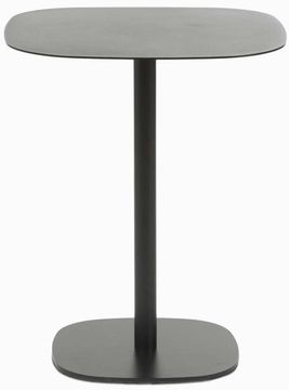 Обеденный стол Square 60х60 черный металл 