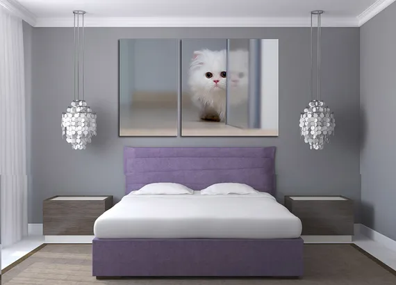 Модульная картина "Пушистый друг"