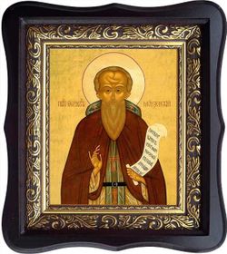 Ферапонт Монзенский, Галичский Преподобный. Икона на холсте в киоте