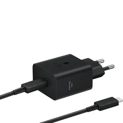 Зарядный блок Samsung USB-C 45W черного цвета