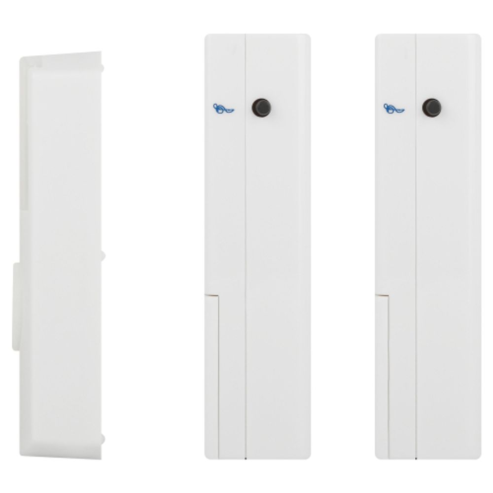 Звонок дверной ЭРА C27-2 беспроводной два динамика белый 6 мелодий | Электрозвонки беспроводные