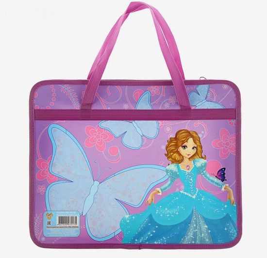 Папка на молнии А4 ПВХ Фубол