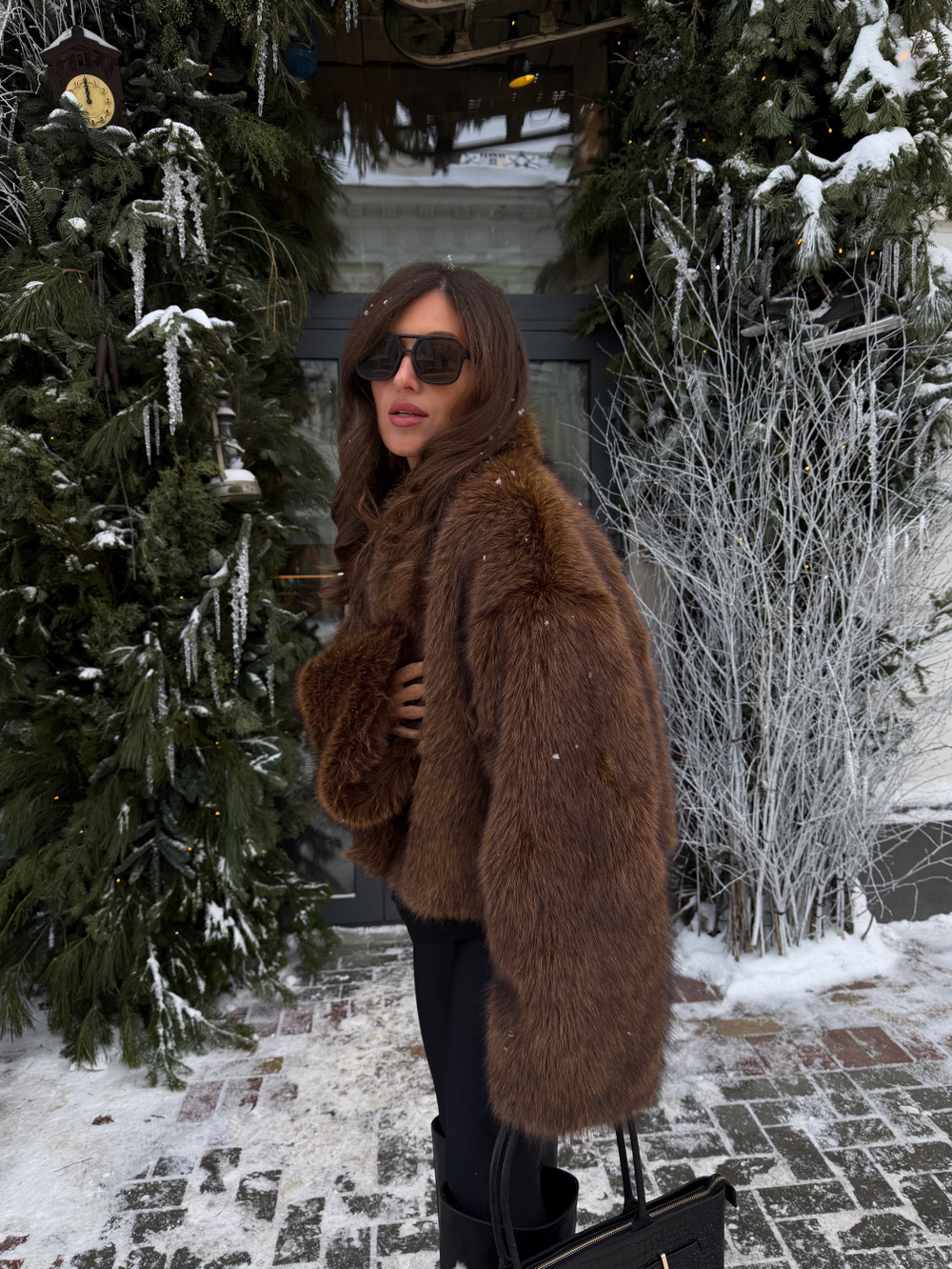 Эко-шуба LISA OGNENNAYA | Рыжий