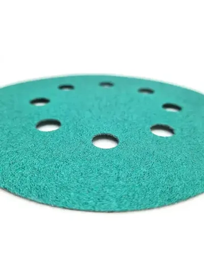 125мм P100 10шт. Шлифовальный абразивный круг для шлифовки под липучку Minamo Light Matter 125мм FB