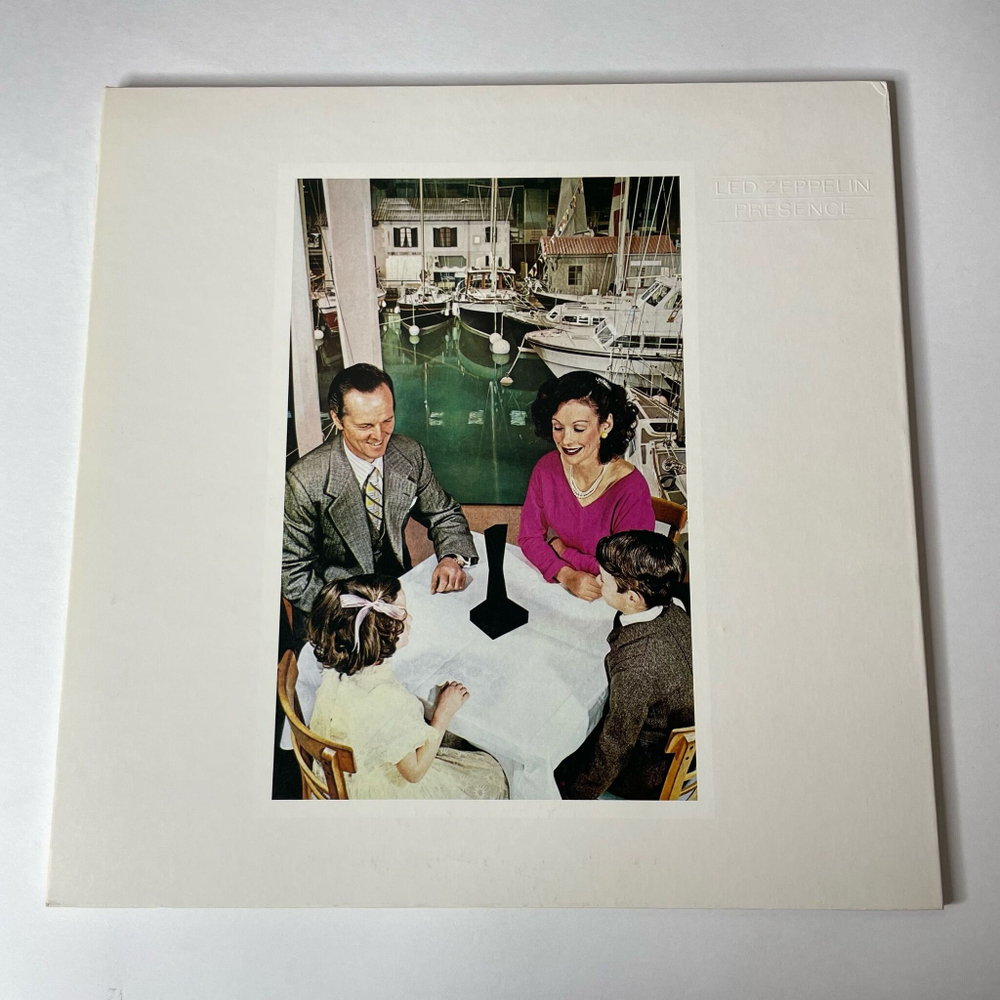 Винтажная виниловая пластинка LP Led Zeppelin Presence (Japan 1976) (No Obi) Hots On For Nowhere