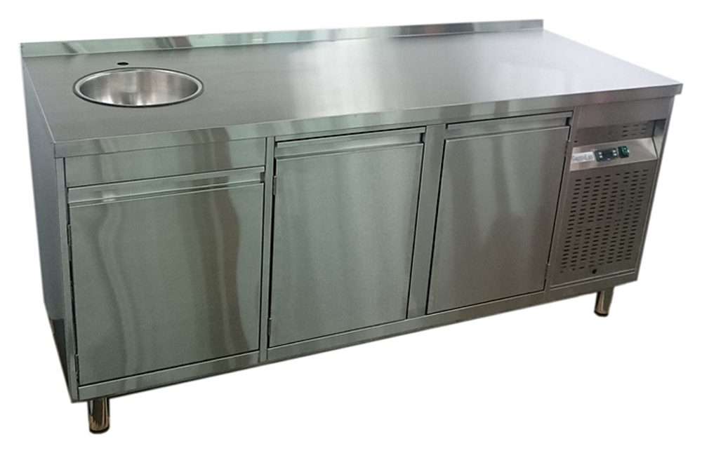 Нейтральная секция с мойкой Gastrolux l=460 мм