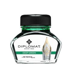 Чернила для перьевой ручки Diplomat Ink-30 deep green зеленые (D41001013)