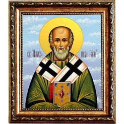 Маркелл Римский, папа Римский священномученик. Икона на холсте.