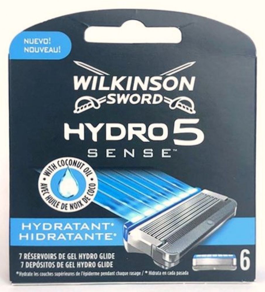 Wilkinson Sword кассеты Hydro-5 Sense Hydratant 6шт