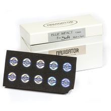 Наклейка для кия "Navigator New Blue Impact Pro" (S) 13мм