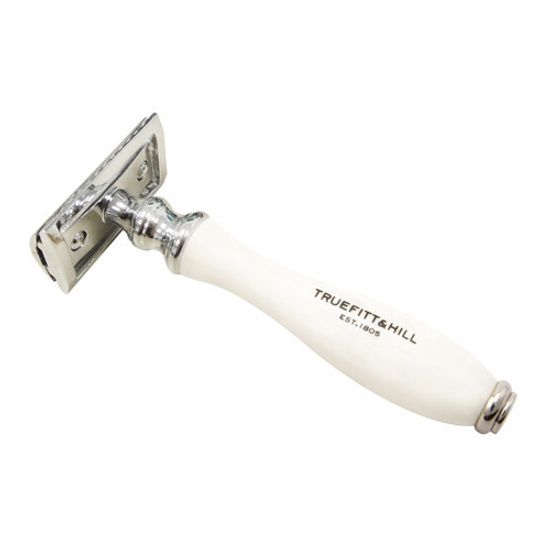 Т-образная бритва (станок) DE SAFETY ФАРФОР С ХРОМОМ WELLINGTON T&H