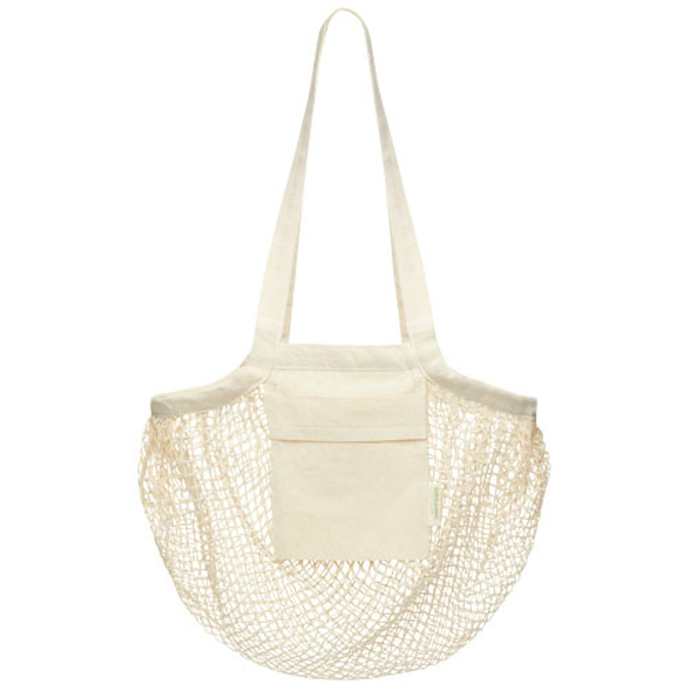 Эко-сумка из органического сетчатого хлопка 100 г/м2 GOTS Pune