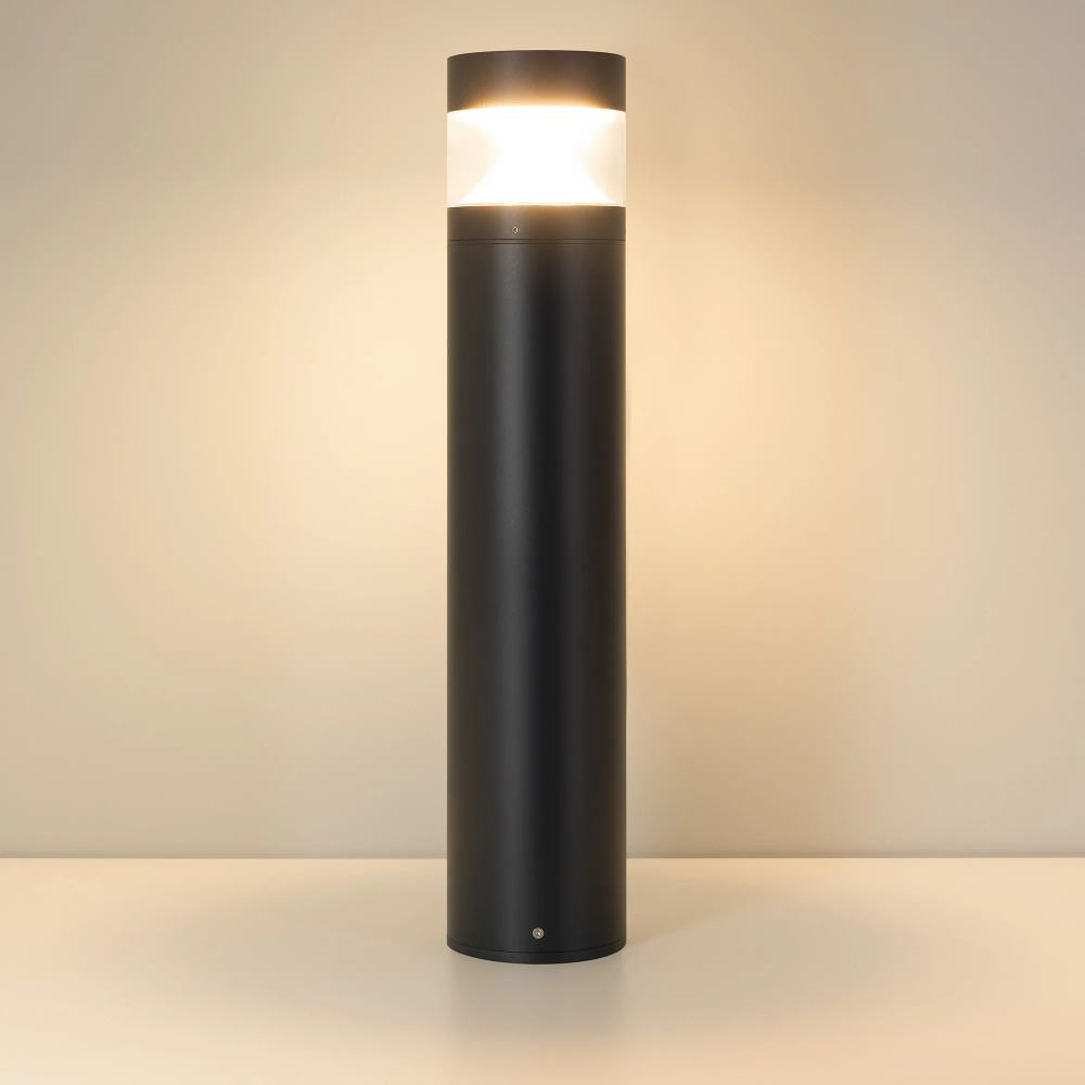 Светильник LGD-LANDMARK-BOLL-H1200-20W Warm3500-MIX (GR, 300 deg, 230V) (Arlight, IP65 Металл, 5 лет) 047692