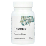Thorne, цитрат калия, 90 капсул (99 мг в 1 капсуле)