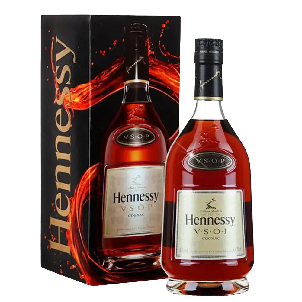 Дубль Hennessy V.S.O.P Gift Box 1 л.
