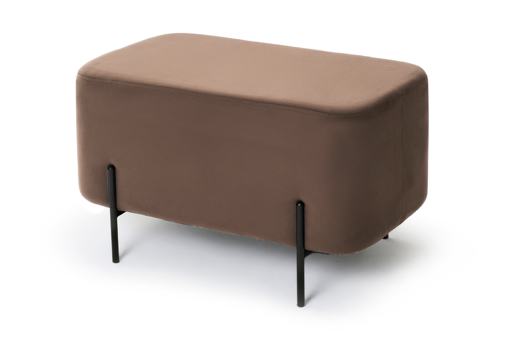 Пуф Gloria овальный Коричневый