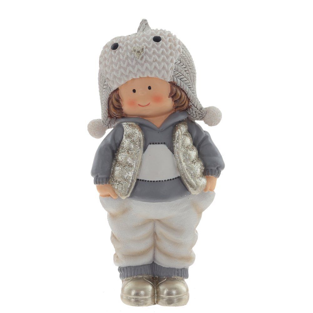 GAEM Фигурка декоративная "Мальчик/Девочка", L5,5 W4,5 H11,5 см, 4в.