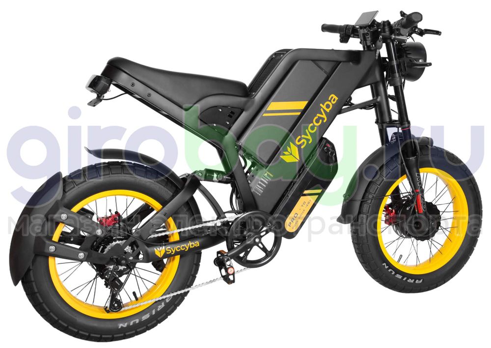 Электровелосипед Syccyba GT20 MAX DUAL 3000W (48V/55ah) фото №7