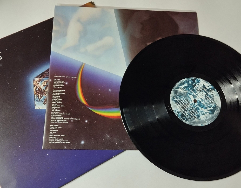 Винтажная виниловая пластинка LP Chris Rea The Road To Hell (Germany 1989)