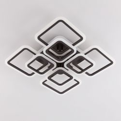 Citilux Марсель Смарт CL232A185E RGB Умная люстра Чёрная