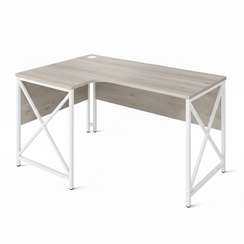 ЛОФТ-Пр3 Стол рабочий эргономичный левый 1350х900-600х750