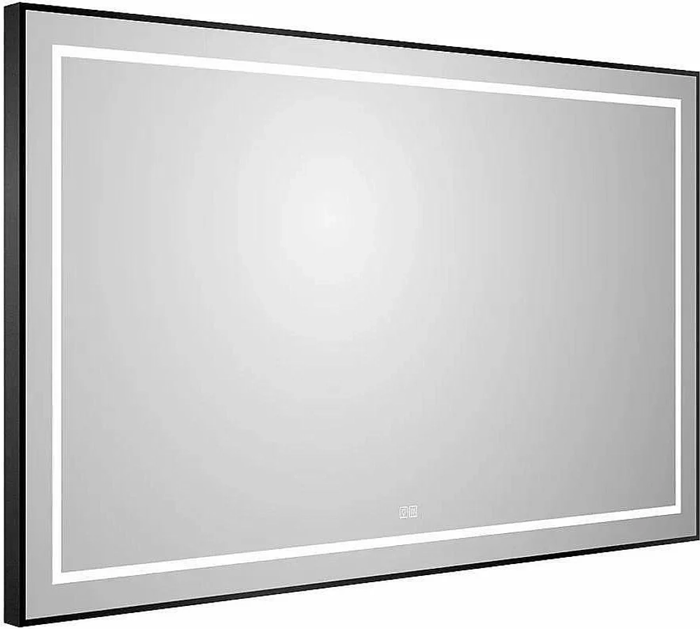 Зеркало BelBagno Kraft SPC-KRAFT-1200-800-LED-TCH-WARM-NERO черный