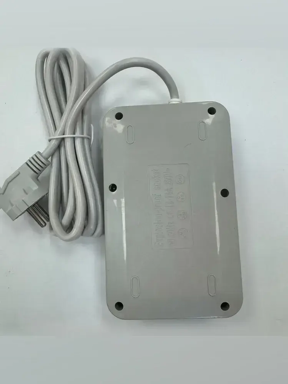 Удлинитель сетевой фильтр с usb 4 розетки/ с предохранителем / Переходник 2 м