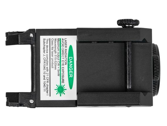 Фонарь подствольный пистолетный Skywoods Raccoon Laser 360 люмен, красный ЛЦУ