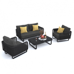 Лаунж зона Ideal Patio БЕЛЛИСА С с двухместным диваном - маренго