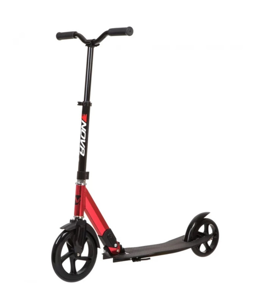 Самокат для детей NOVATRACK DEFT,  230/180 мм, красный