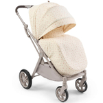 Детская прогулочная коляска Happy Baby Luna 360 beige (flowers)