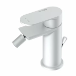 Инсталляция для биде со смесителем WasserKraft Naab 86BDT.050.WH.SQ8506 белая панель/смеситель белый Soft-touch