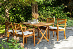 Обеденный комплект из акации КАРО