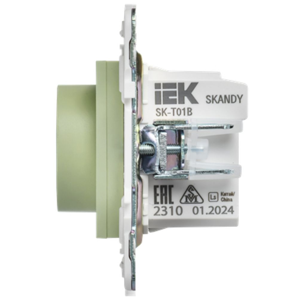 SKANDY Термостат электронный с индикацией SK-T01G мятный IEK