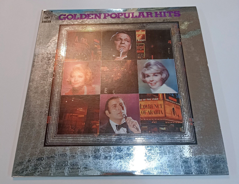 Винтажная виниловая пластинка LP Сборник Golden Popular Hits 2LP (Japan 1976)