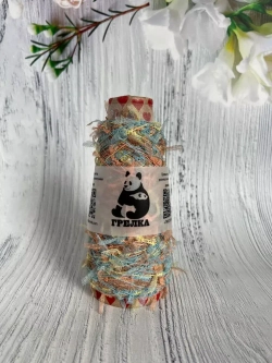 пряжа для вязания травка пушистая