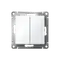 Выключатель 2-кл. СП AtlasDesign 10А IP20 (сх. 5) 10AX механизм бел. SE ATN000151