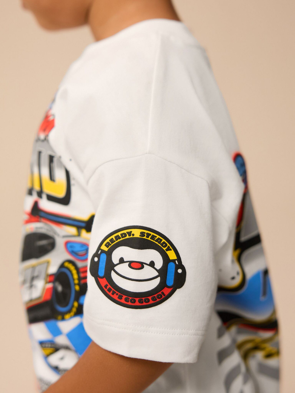 Футболка для мальчика Next E63-785, Белый