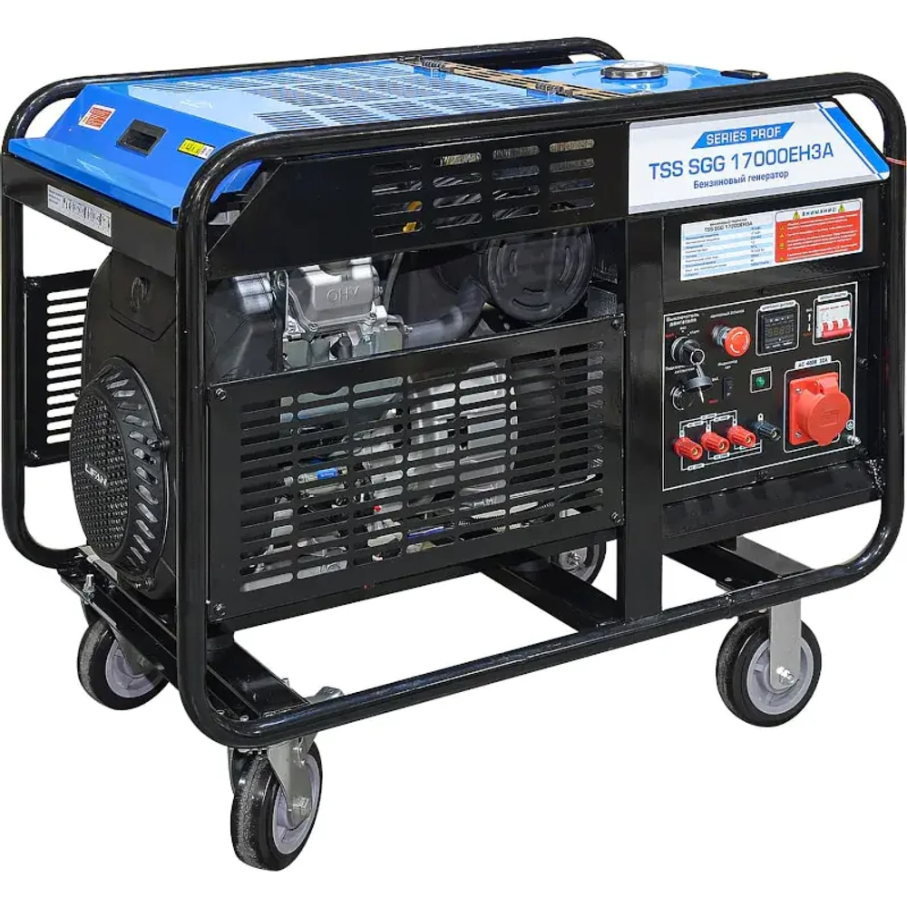 ТСС SGG 17000EH3A бензогенератор с блоком АВР ТСС АВР-С 18000/400 190075/190097