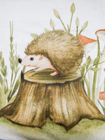 Комплект постельного белья 17-ти предметный ОЛЕНЯТА /Sleepy Forest, салатовый