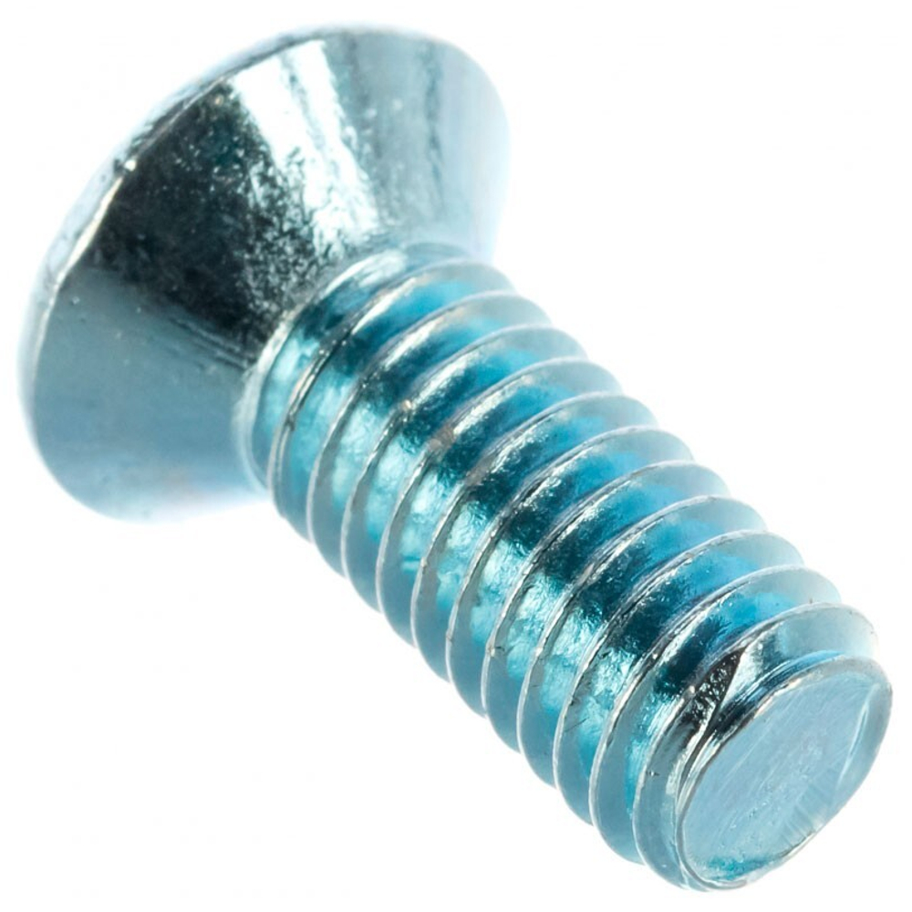 ВИНТ СТРОЙБАТ С ПОТАЙНОЙ ГОЛОВКОЙ ОЦИНК DIN 965 М 6Х16 12ШТ