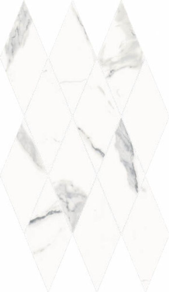 Мозаика STELLARIS STATUARIO WHITE MOSAICO DIAMOND (620110000202)