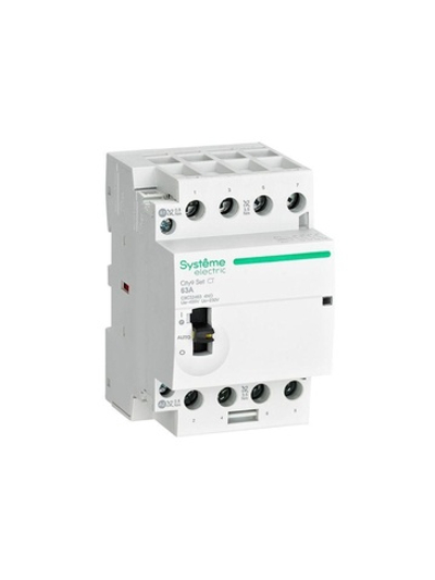 Контактор 4п City9 Set 4НО 63А AC 400В-230В SE C9C32463
