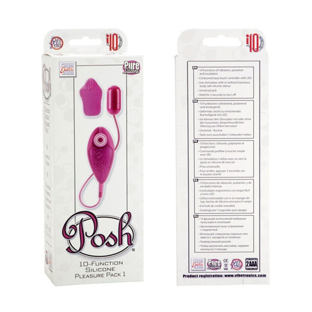 Вибромассажер Posh со съемной насадкой