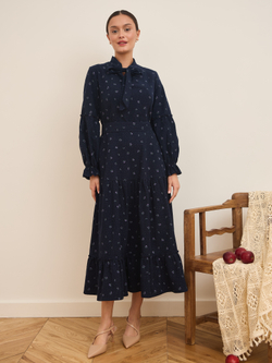 Платье на завязках