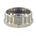Футорка латунь никель Ду 15х10 (1/2"х3/8") НР/ВР SantechSystems